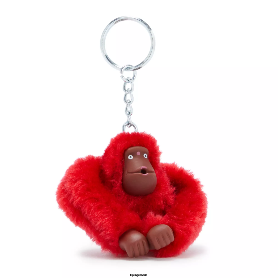 Women Keychains Kipling Cherry Tonal Sven Monkey Keychain FHZD690