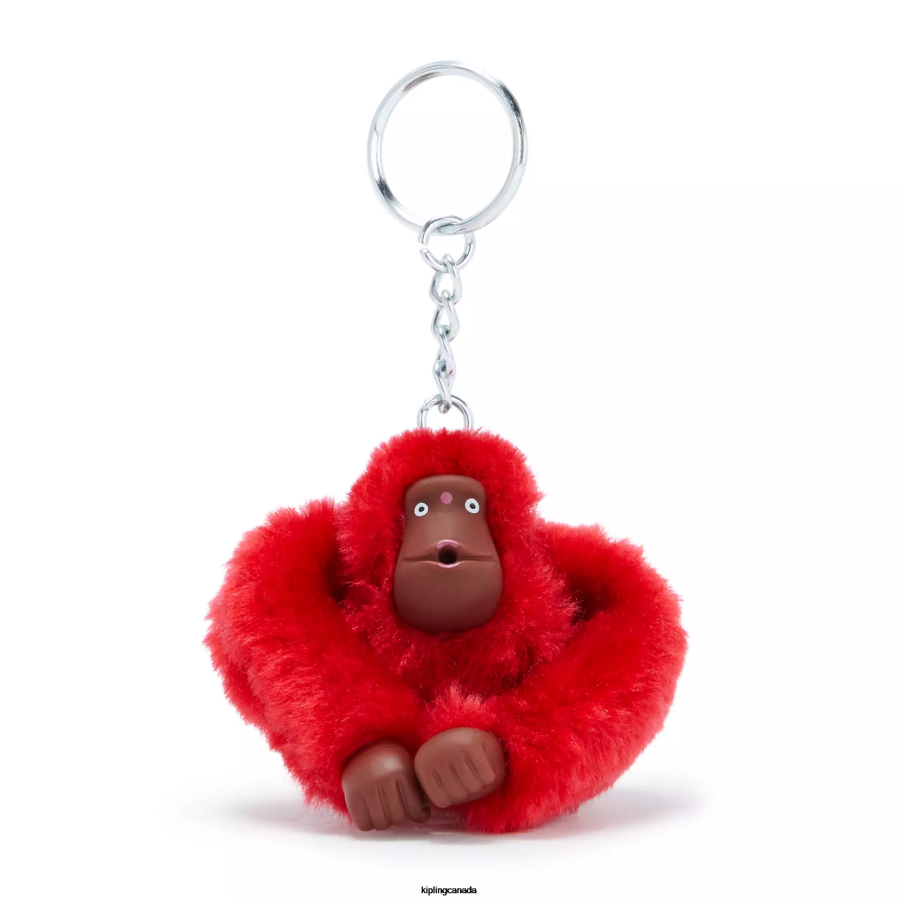 Women Keychains Kipling Cherry Tonal Sven Small Monkey Keychain FHZD674