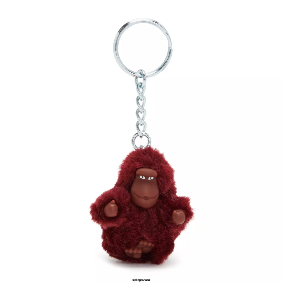 Women Keychains Kipling Poppy Geo Sven Extra Small Monkey Keychain FHZD706