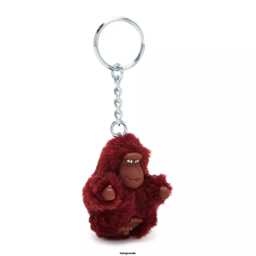 Women Keychains Kipling Poppy Geo Sven Extra Small Monkey Keychain FHZD706