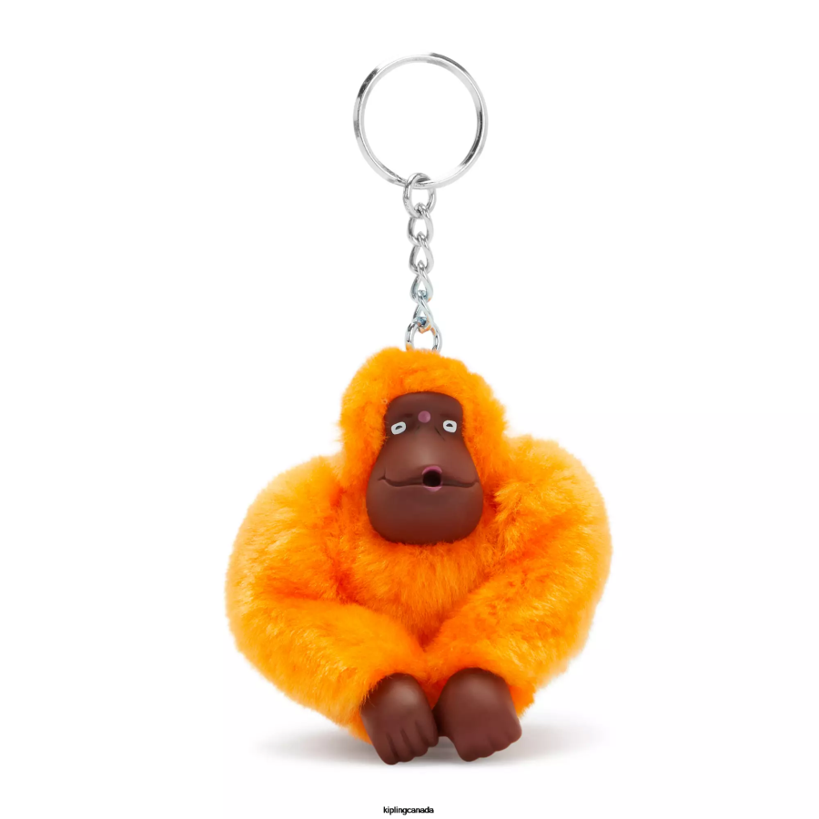 Women Keychains Kipling Tiger Orange Sven Monkey Keychain FHZD691