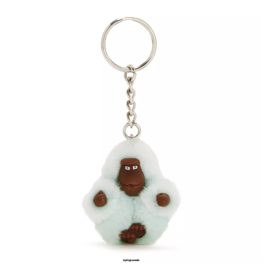 Women Keychains Kipling Willow Green Sven Extra Small Monkey Keychain FHZD713
