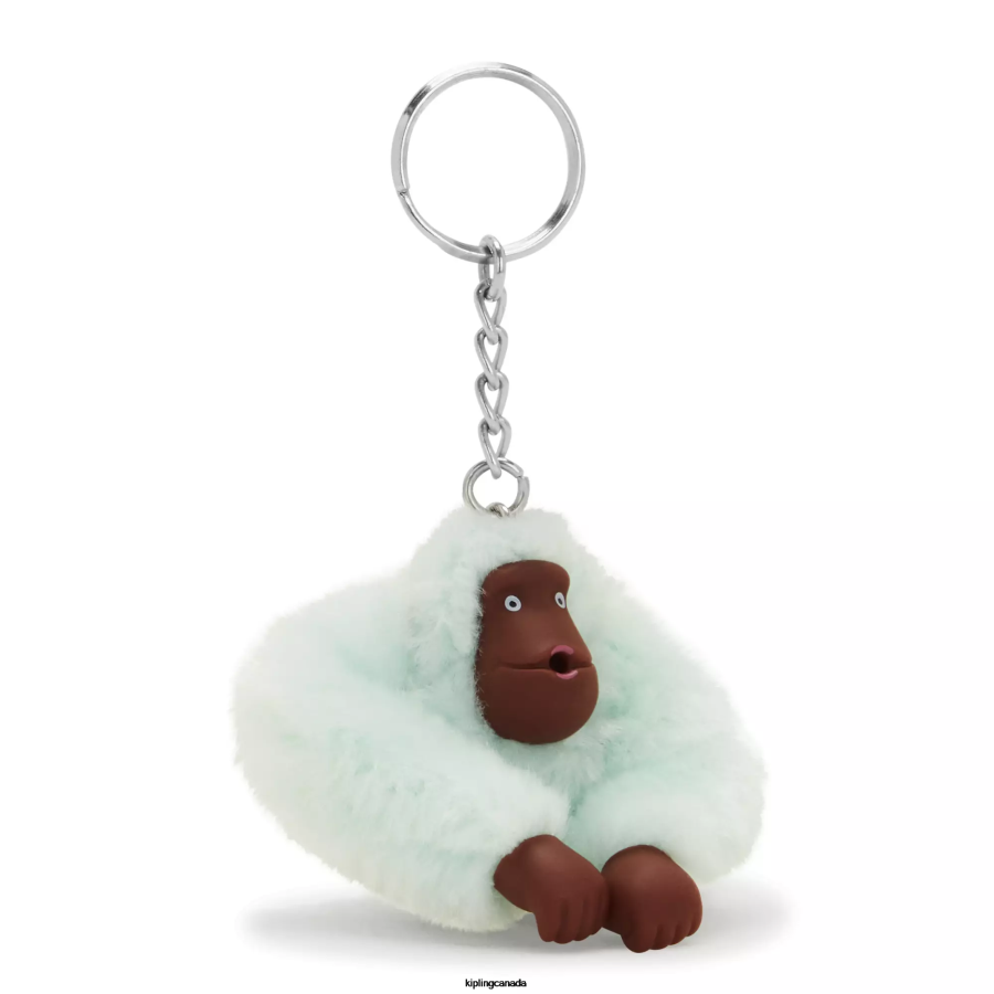 Women Keychains Kipling Willow Green Sven Small Monkey Keychain FHZD681