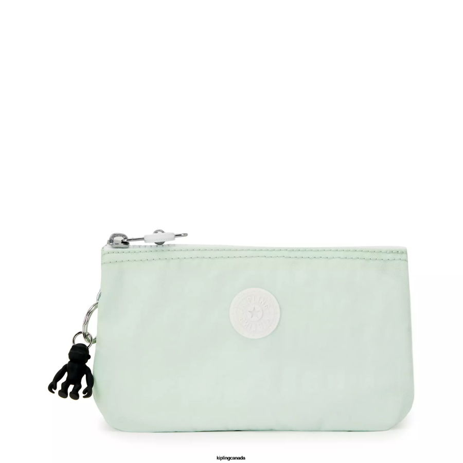 Women Pouches Kipling Airy Green Creativity Large Pouch FHZD530