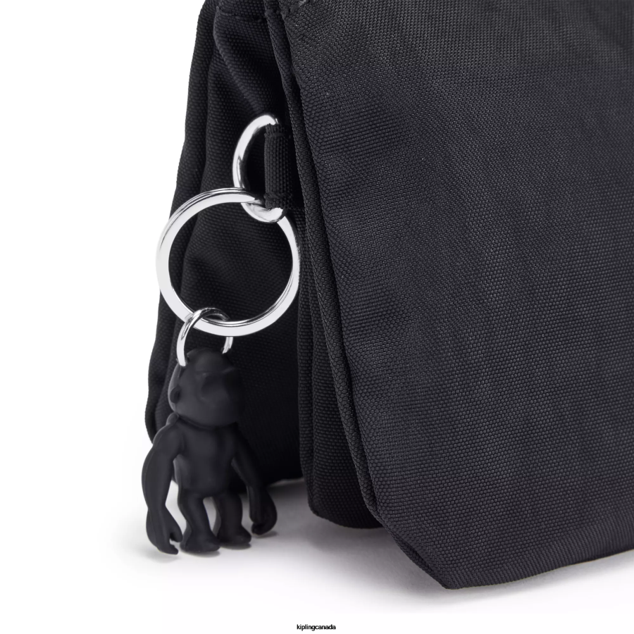 Women Pouches Kipling Black Noir Creativity Large Pouch FHZD535