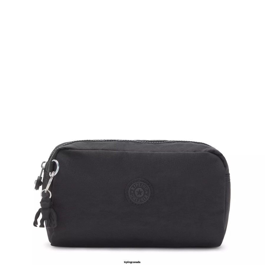 Women Pouches Kipling Black Noir Gleam Pouch FHZD314
