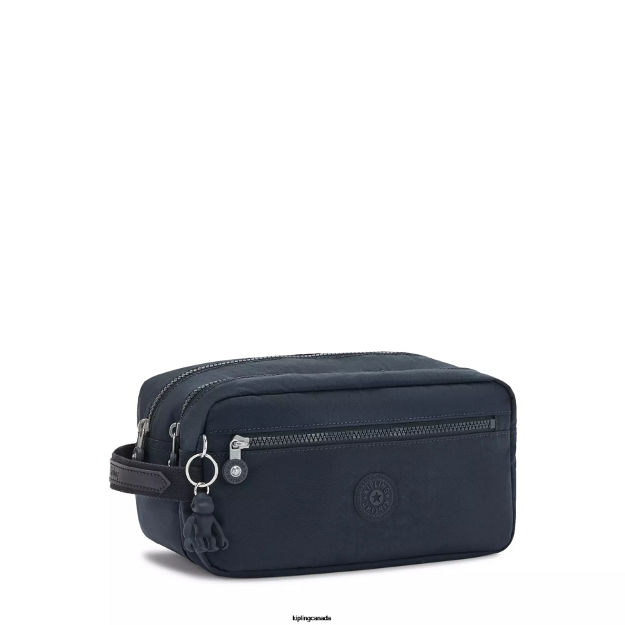 Women Pouches Kipling Blue Bleu Agot Toiletry Bag FHZD551