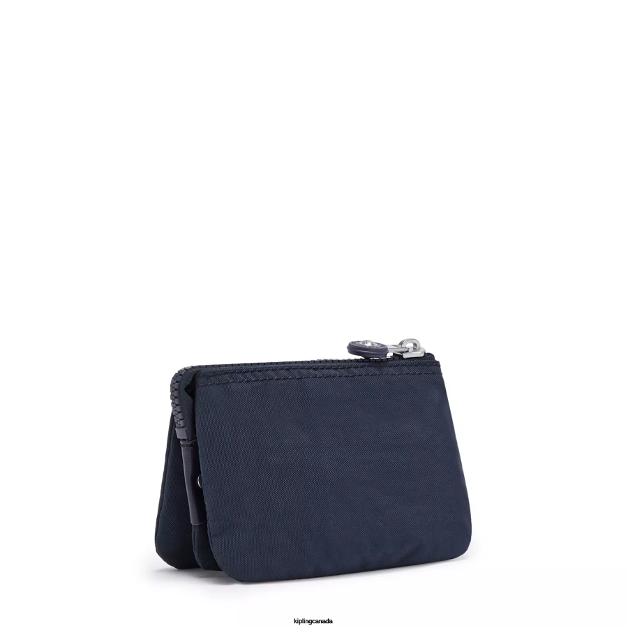 Women Pouches Kipling Blue Bleu Creativity Small Pouch FHZD561