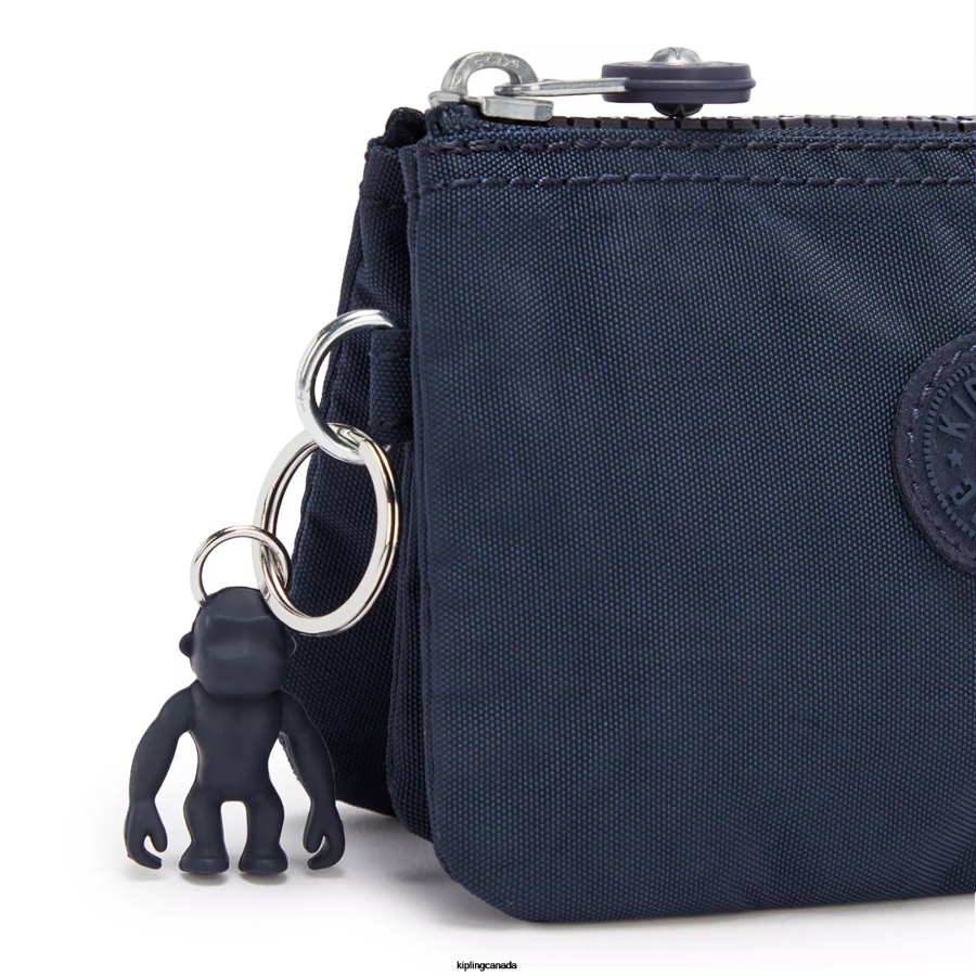 Women Pouches Kipling Blue Bleu Creativity Small Pouch FHZD561