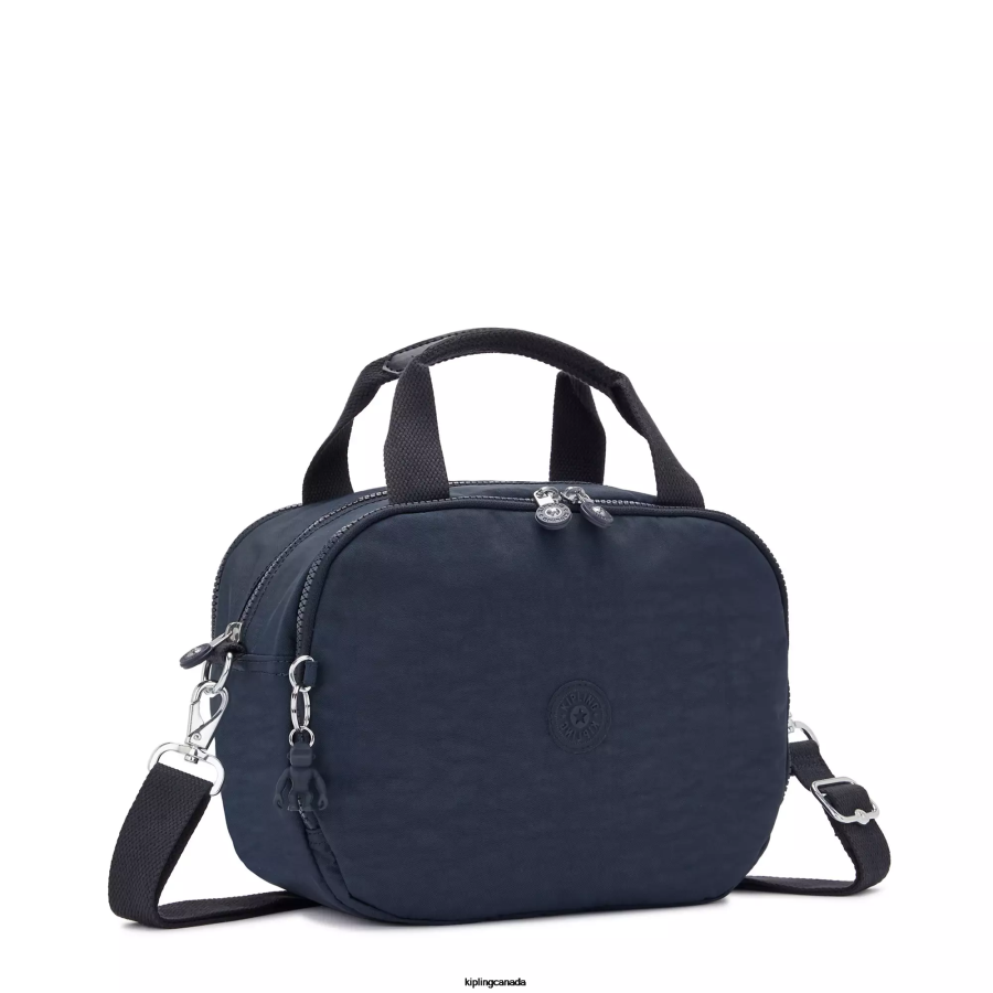 Women Pouches Kipling Blue Bleu Palm Beach Toiletry Bag FHZD545