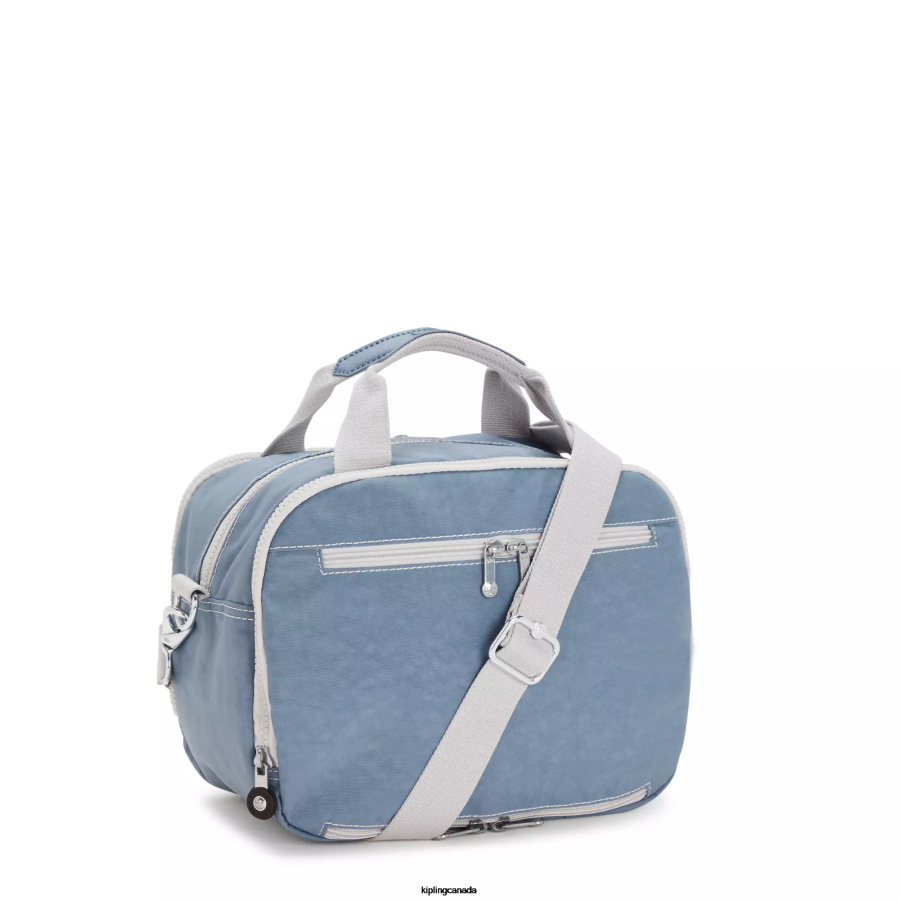 Women Pouches Kipling Brush Blue C Palm Beach Toiletry Bag FHZD546