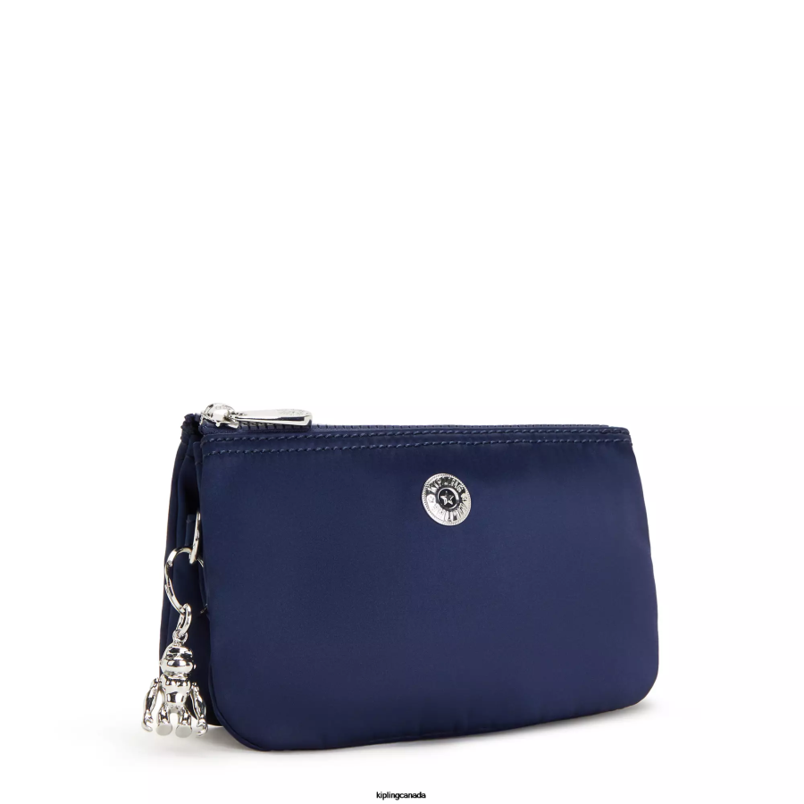 Women Pouches Kipling Cosmic Blue Creativity Large Pouch FHZD612