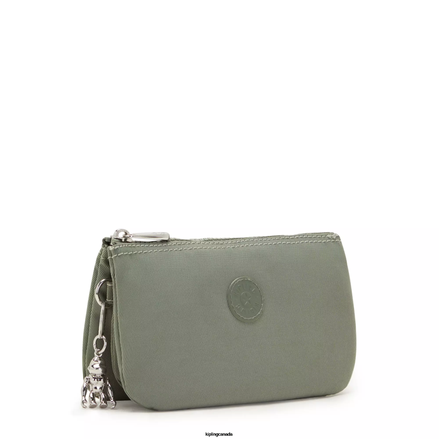Women Pouches Kipling Dark Seaweed Creativity Large Pouch FHZD605