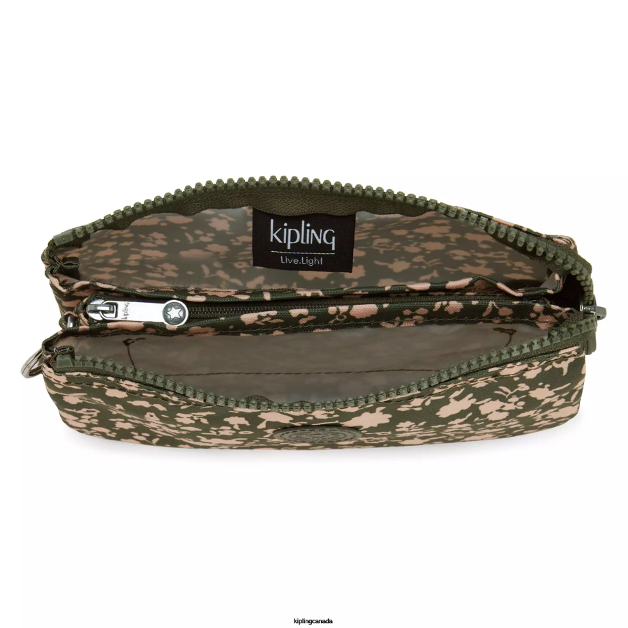 Women Pouches Kipling Fresh Floral Creativity Large Printed Pouch FHZD306