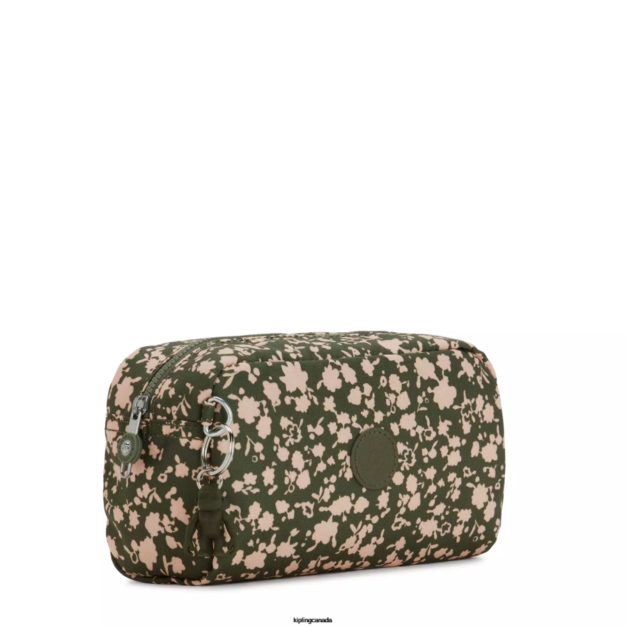 Women Pouches Kipling Fresh Floral Gleam Printed Pouch FHZD529