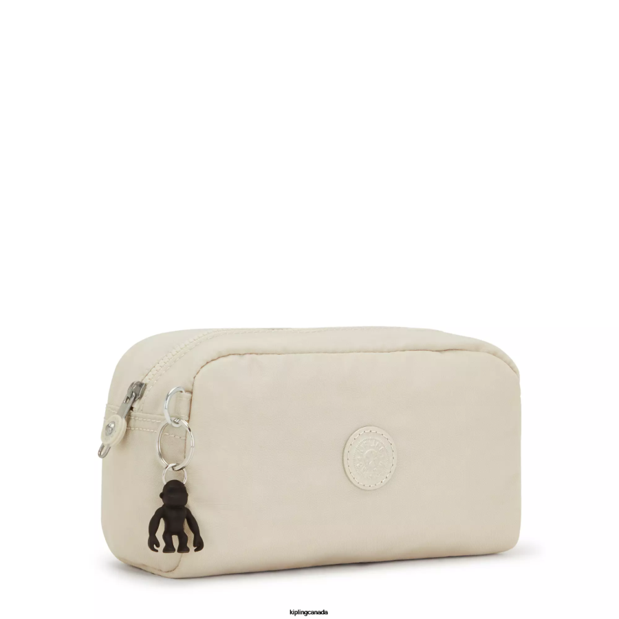 Women Pouches Kipling Light Sand Gleam Pouch FHZD313