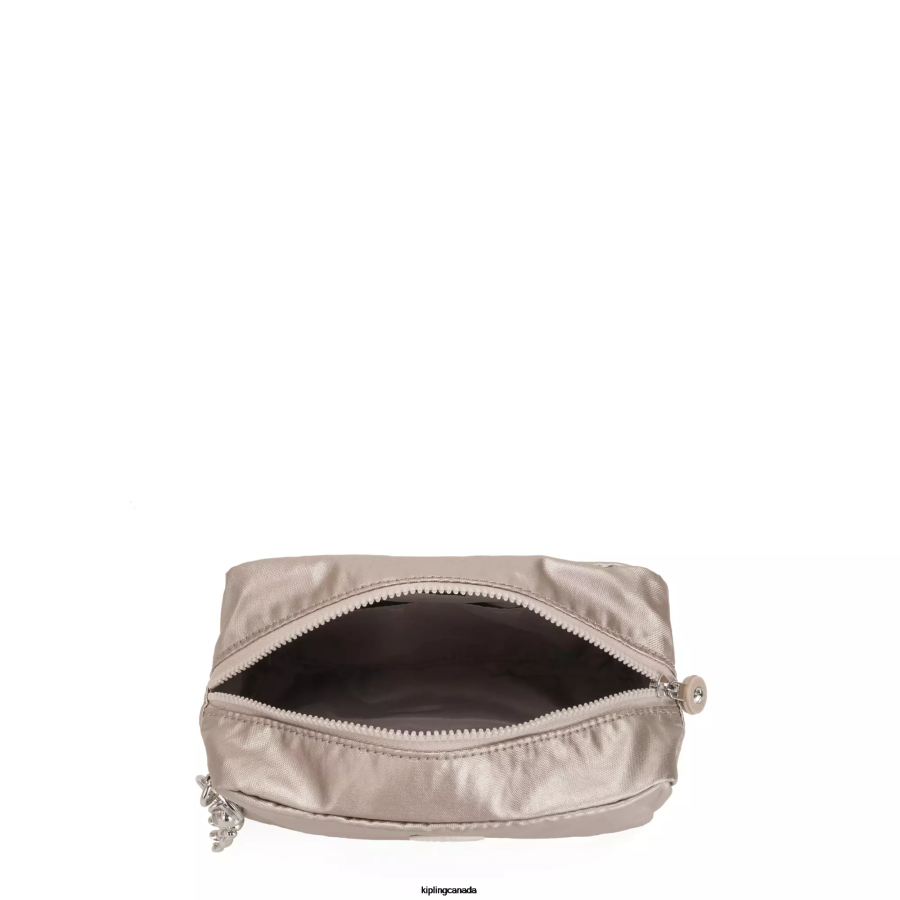 Women Pouches Kipling Metallic Glow Gleam Metallic Pouch FHZD316