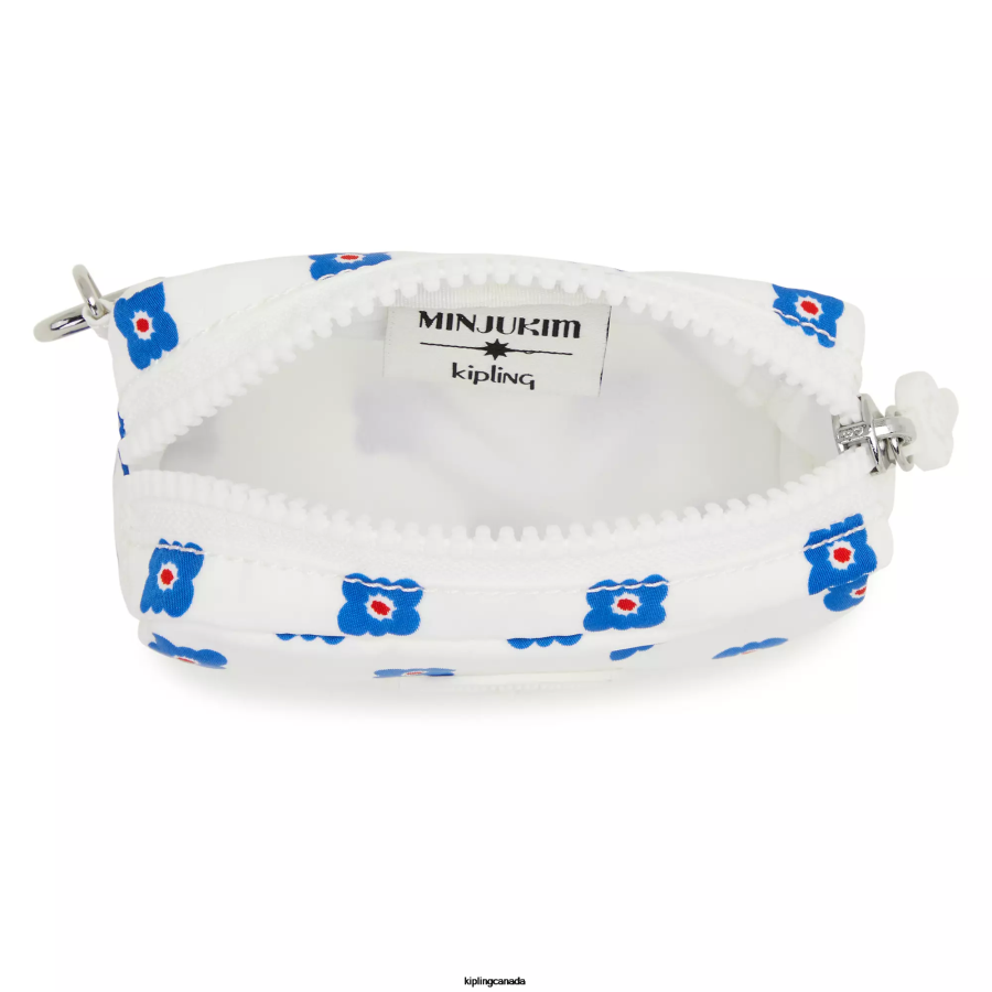 Women Pouches Kipling Minju Multi Print Gleam Small Minju Kim Pouch FHZD584