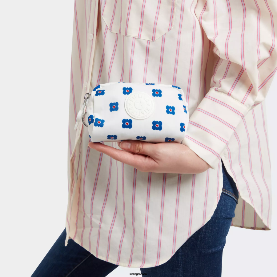 Women Pouches Kipling Minju Multi Print Gleam Small Minju Kim Pouch FHZD584