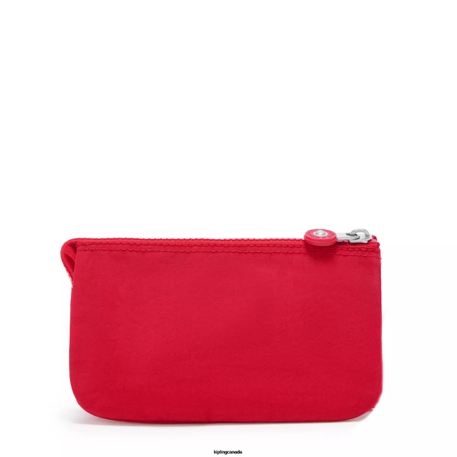 Women Pouches Kipling Red Rouge Creativity Large Pouch FHZD538
