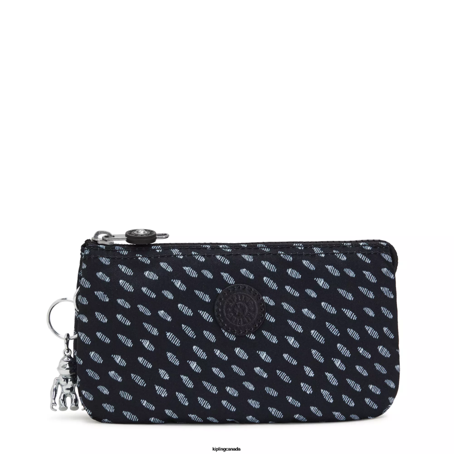 Women Pouches Kipling Ultimate Dots Creativity Large Printed Pouch FHZD303