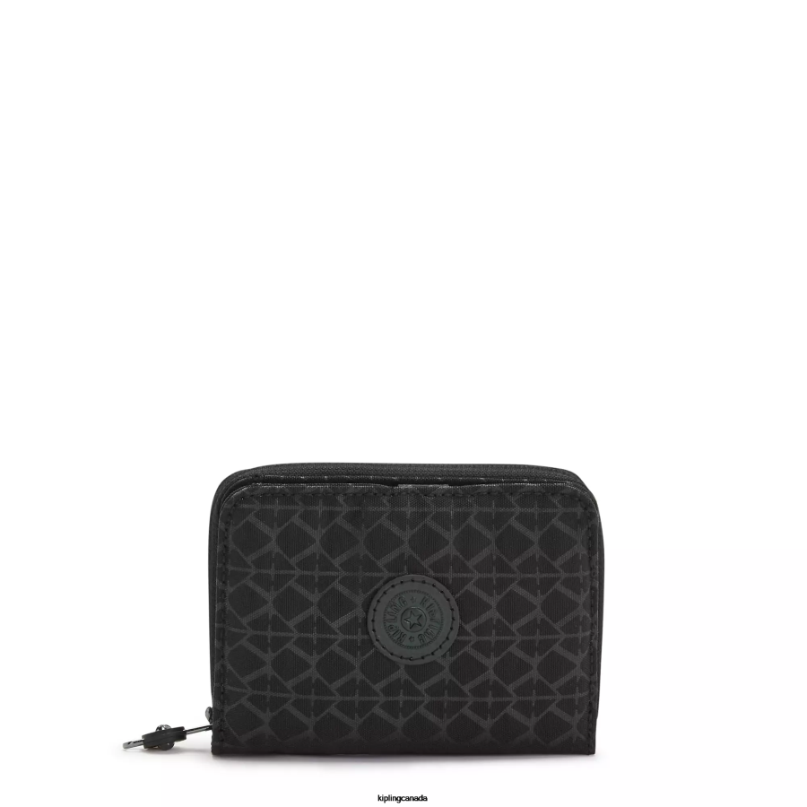 Women Wallets & Wristlets Kipling Black Money Love Printed Small Wallet FHZD555