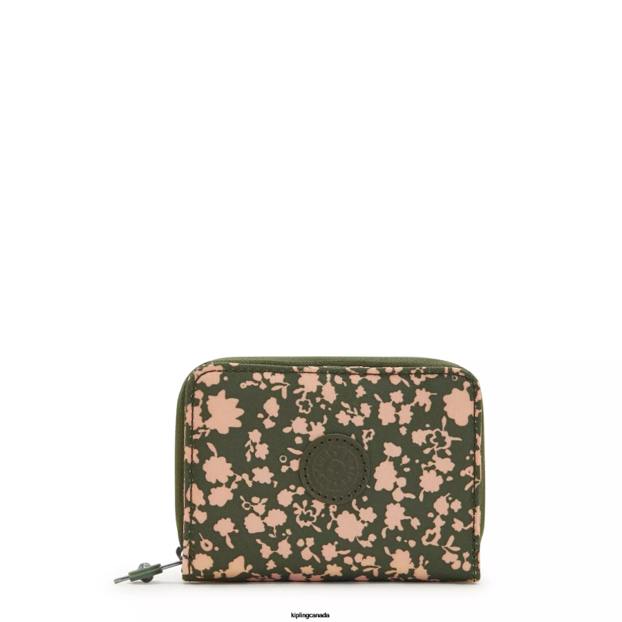 Women Wallets & Wristlets Kipling Fresh Floral Money Love Small Printed Wallet FHZD294