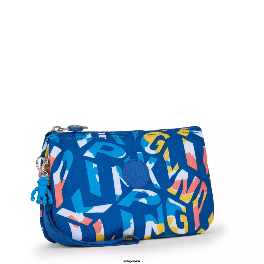 Women Wallets & Wristlets Kipling Neon Creativity Extra Large Printed Wristlet FHZD565