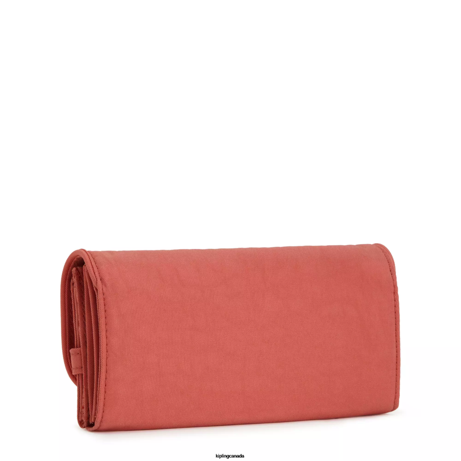 Women Wallets & Wristlets Kipling Vintage Pink Money Land Snap Wallet FHZD290