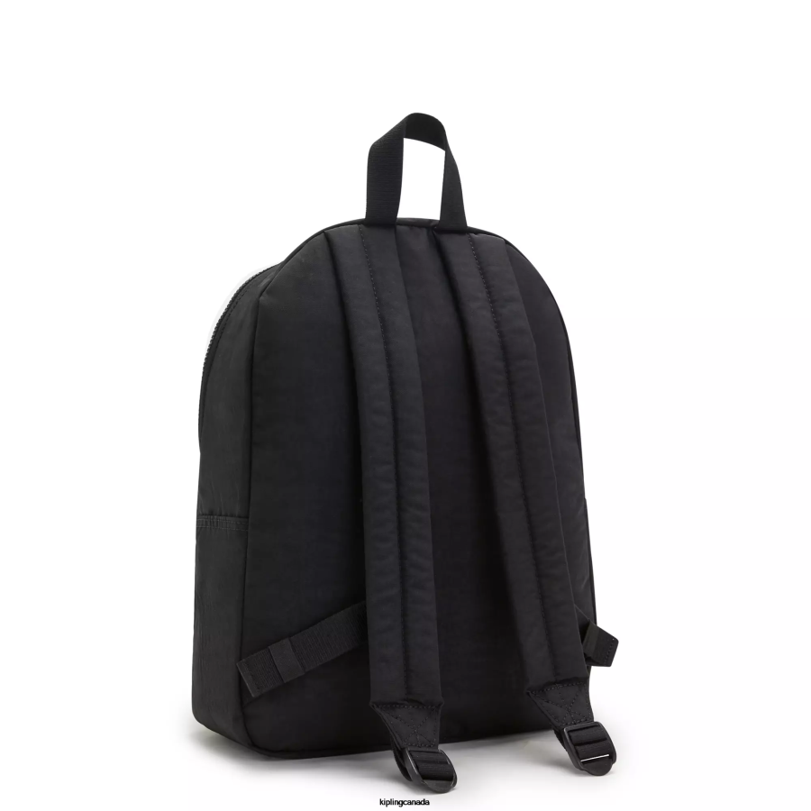 Women Fashion Backpacks Kipling Black Lite Curtis Medium Backpack FHZD372