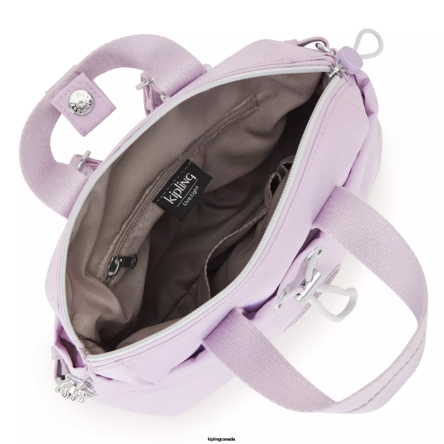 Women Fashion Backpacks Kipling GentleÂ LilacÂ M Goyo Mini Tote Backpack FHZD362