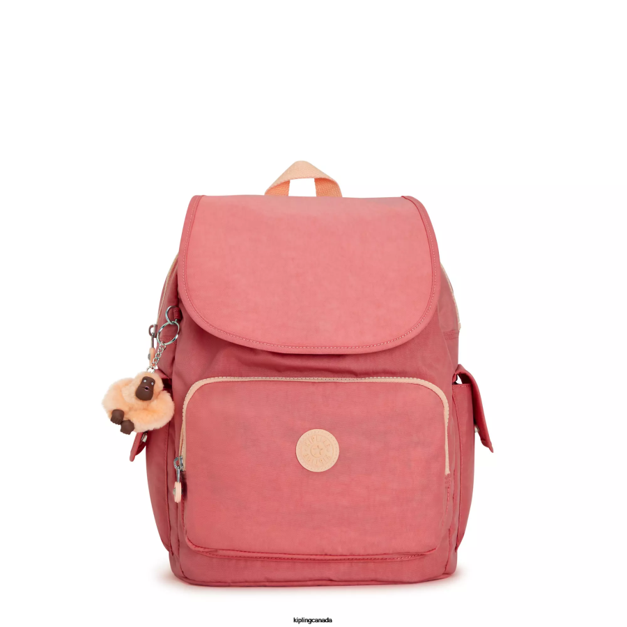 Women Fashion Backpacks Kipling Joyous Pink City Pack Backpack FHZD355