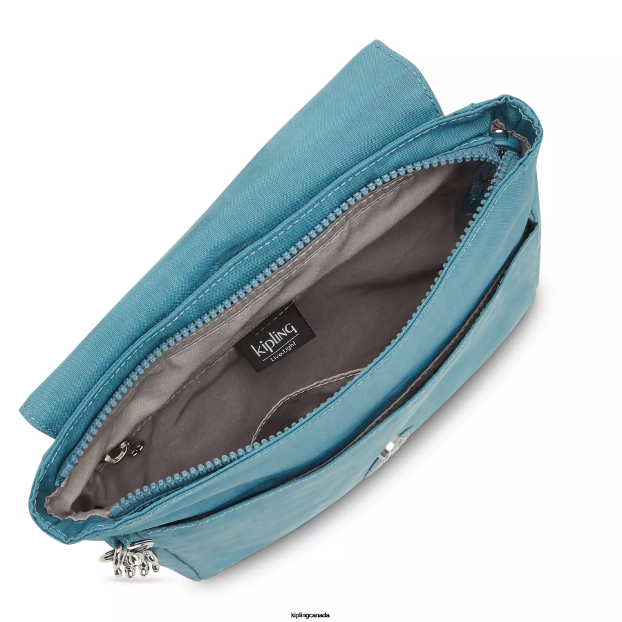 Women Fashion Backpacks Kipling Ocean Teal Dannie Small Backpack FHZD393