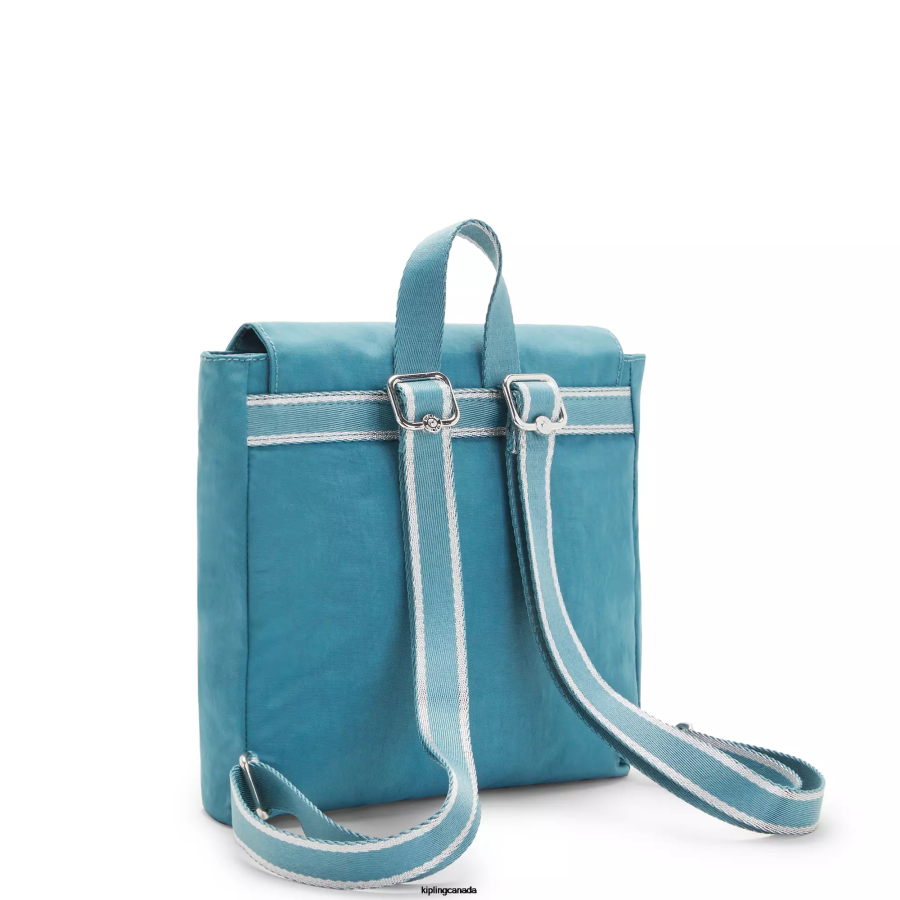 Women Fashion Backpacks Kipling Ocean Teal Dannie Small Backpack FHZD393