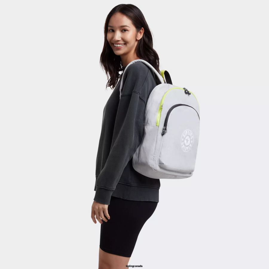 Women Laptop Backpacks Kipling Air Grey Curtis Large 17