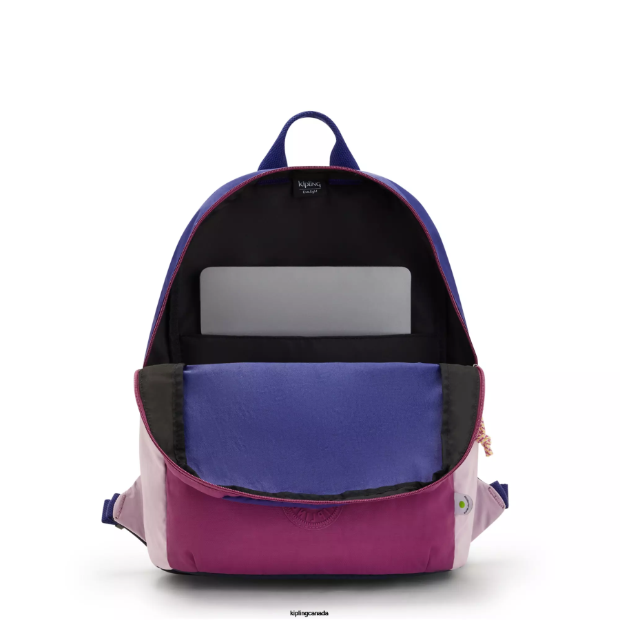 Women Laptop Backpacks Kipling Dusty Carmine Sonnie 15