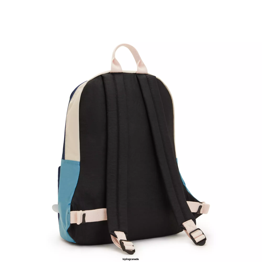 Women Laptop Backpacks Kipling Green Navy Sonnie 15