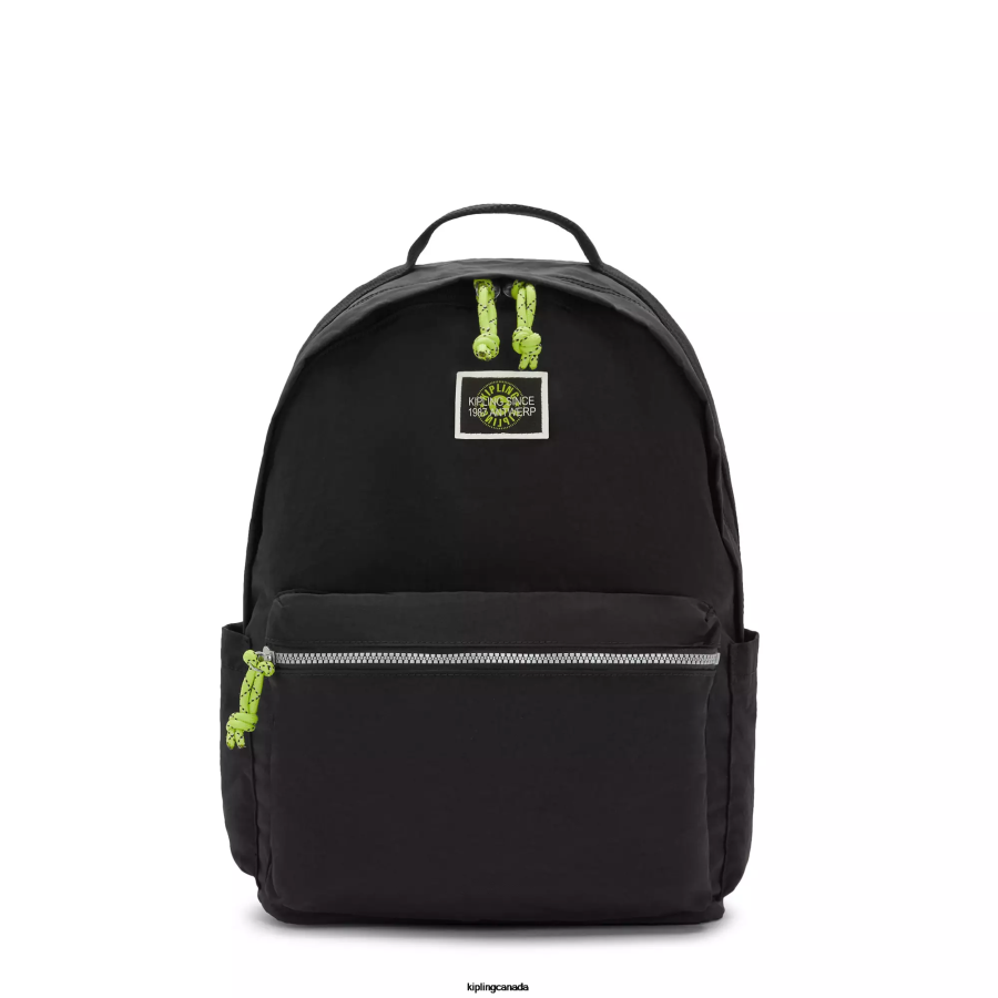Women Laptop Backpacks Kipling Valley Black Damien Large Laptop Backpack FHZD399