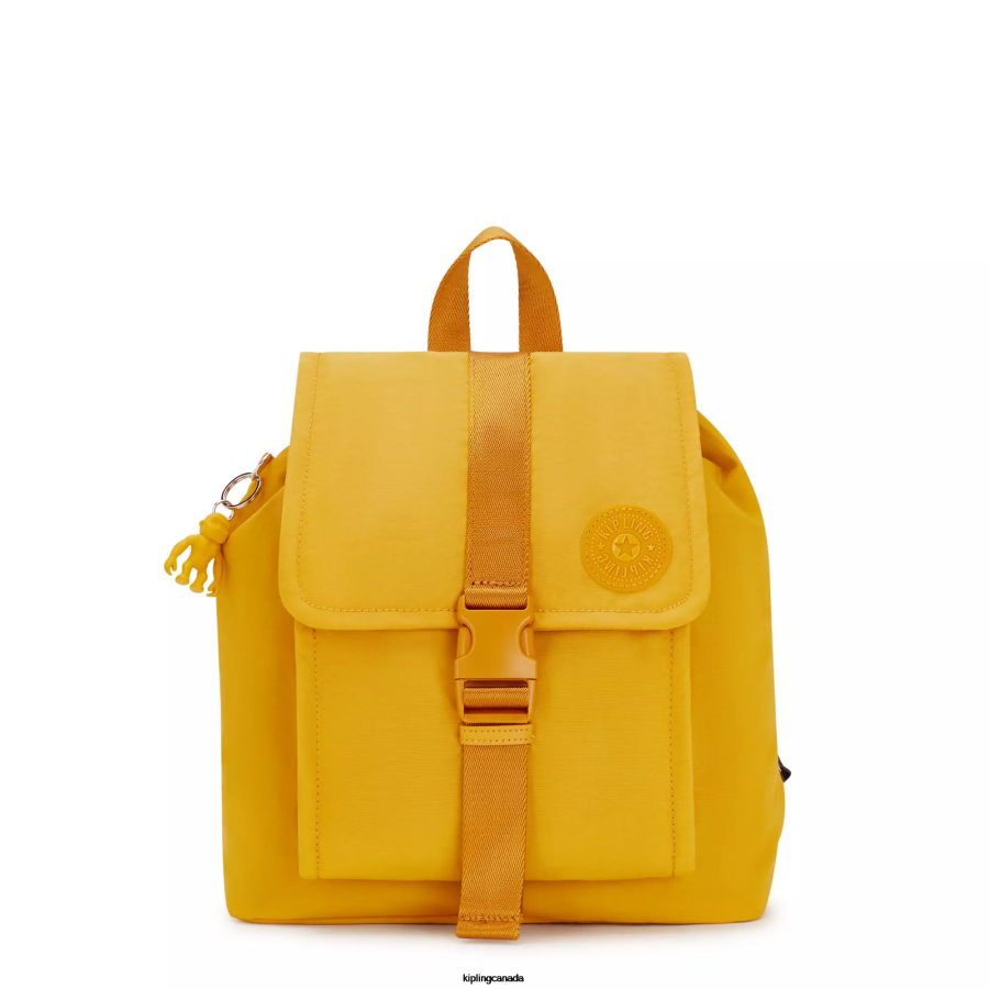 Women Medium Backpacks Kipling RapidÂ YellowÂ M Ibro Backpack FHZD335