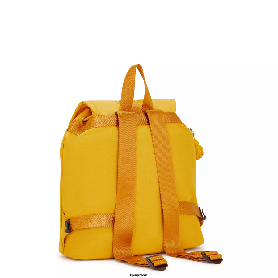 Women Medium Backpacks Kipling RapidÂ YellowÂ M Ibro Backpack FHZD335