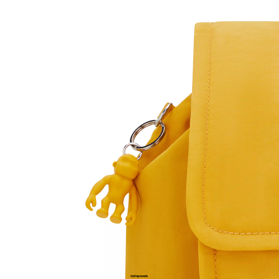 Women Medium Backpacks Kipling RapidÂ YellowÂ M Ibro Backpack FHZD335