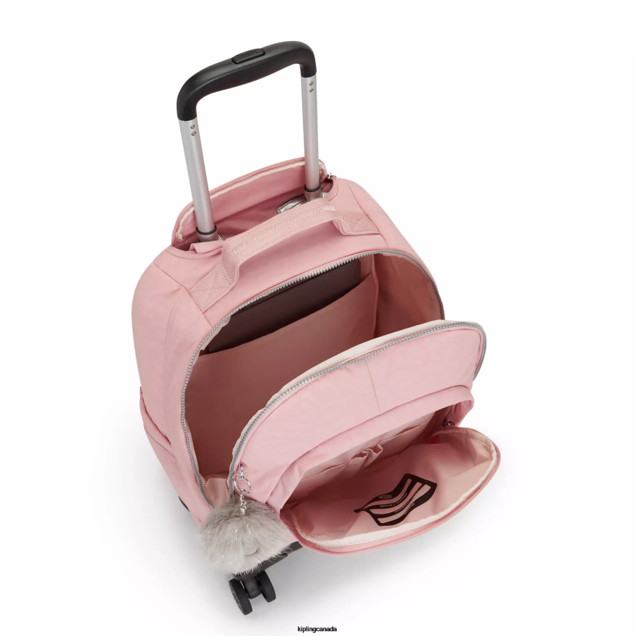 Women Rolling Backpacks Kipling Bridal Rose New Zea 15