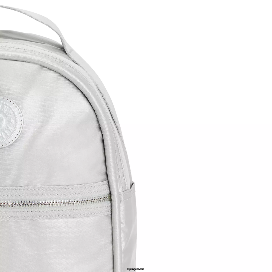 Women Small Backpacks Kipling Bright Metallic Kae Metallic Backpack FHZD385