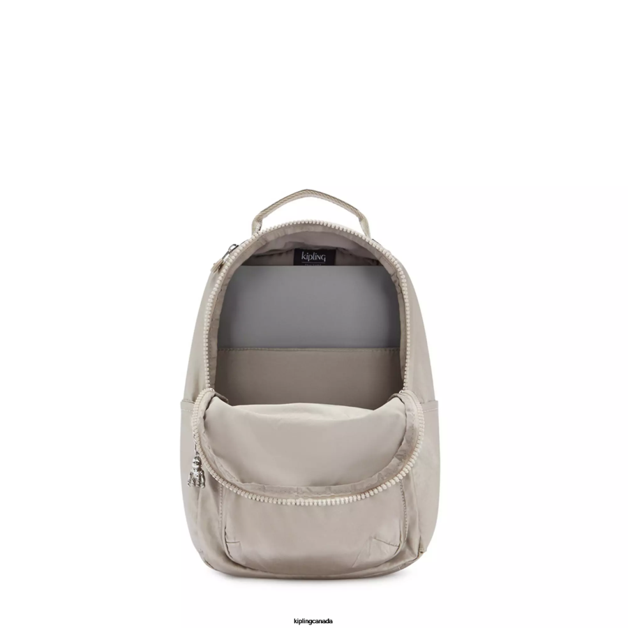 Women Small Backpacks Kipling Metallic Glow Seoul Small Metallic Tablet Backpack FHZD418