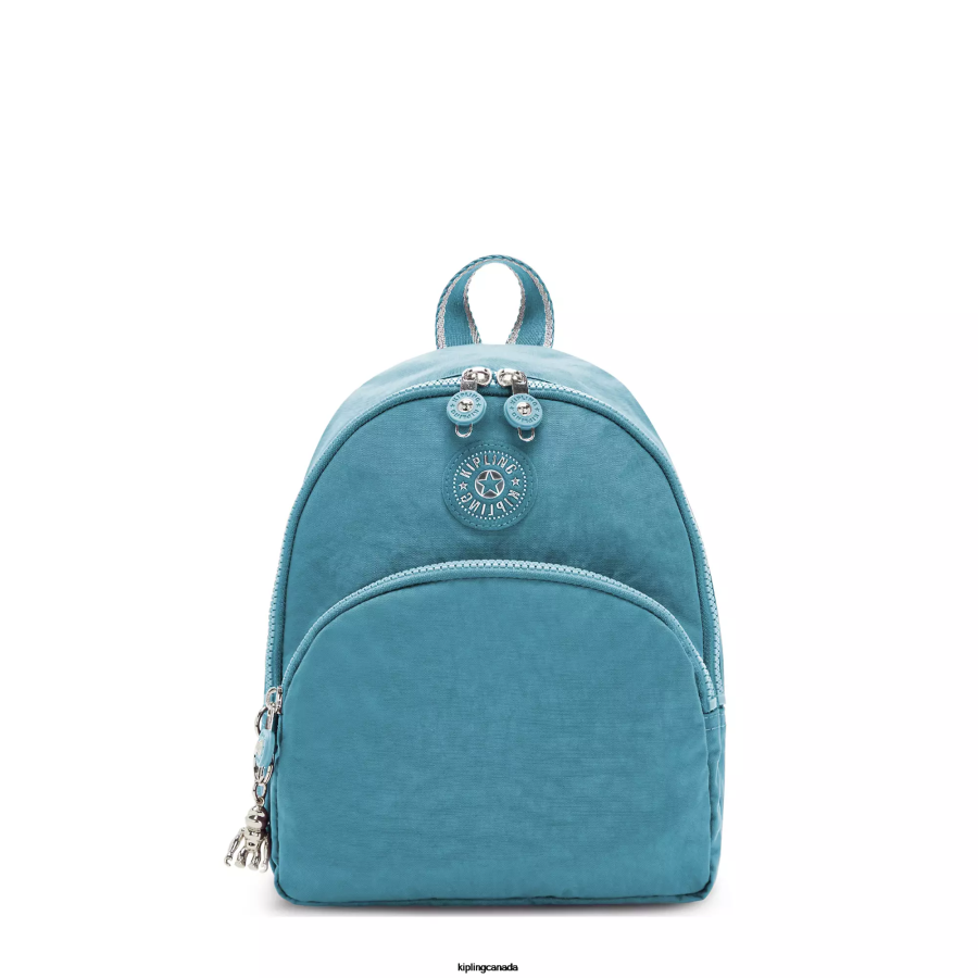 Women Small Backpacks Kipling Ocean Teal Paola Small Backpack FHZD383