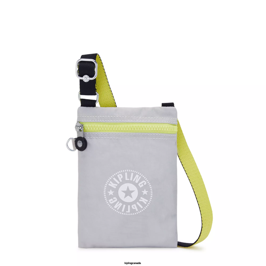 Women Crossbody Bags Kipling Air Grey Afia Lite Mini Crossbody Bag FHZD80