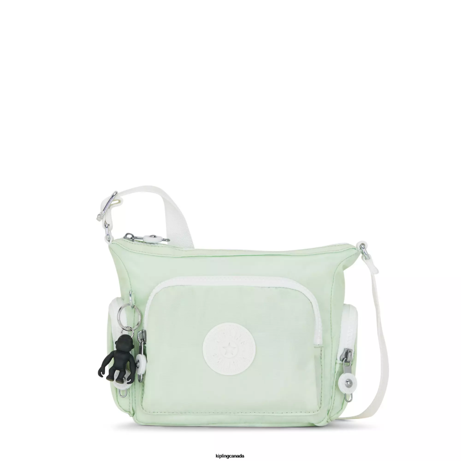Women Crossbody Bags Kipling Airy Green Gabbie Mini Crossbody Bag FHZD21