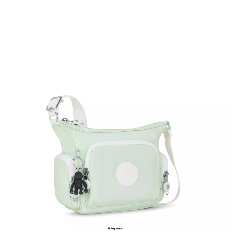 Women Crossbody Bags Kipling Airy Green Gabbie Mini Crossbody Bag FHZD21