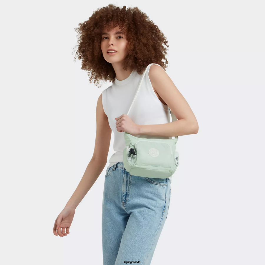 Women Crossbody Bags Kipling Airy Green Gabbie Mini Crossbody Bag FHZD21