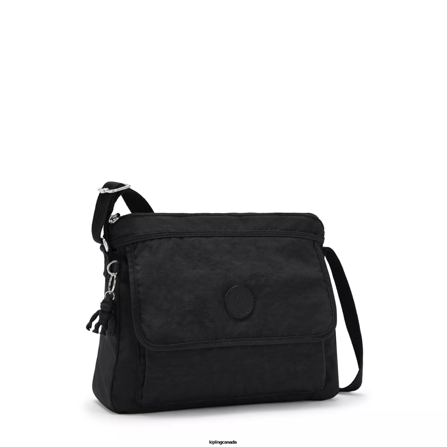 Women Crossbody Bags Kipling Black Noir Aisling Crossbody Bag FHZD222